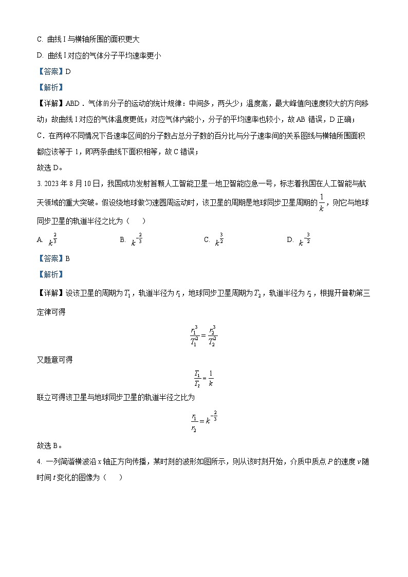 2024届安徽省蚌埠市高三第三次教学质量检查考试物理试题  （解析版）第2页
