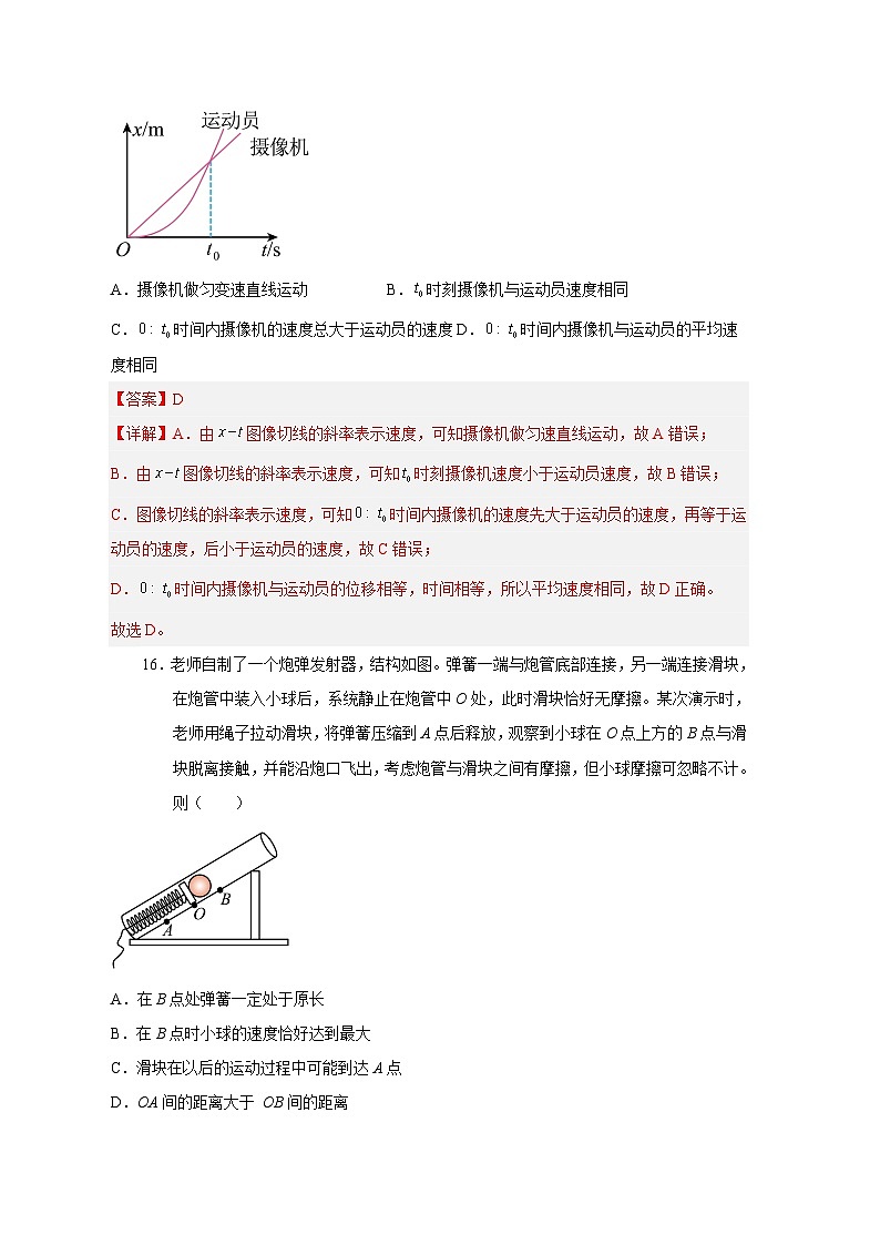 2024年九省新高考第二次模拟考试卷：物理（河南卷）（全解全析）第2页