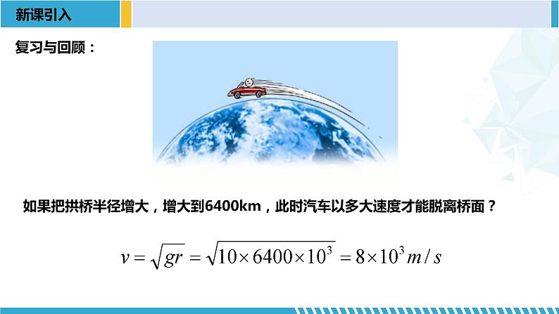 人教版2019必修第二册高一物理同步备课精编优选课件 7.4 宇宙航行 （课件））05