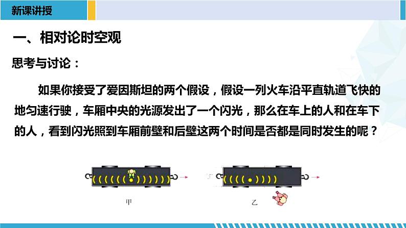 人教版2019必修第二册高一物理同步备课精编优选课件 7.5 相对论时空观与牛顿力学的局限性 （课件））08