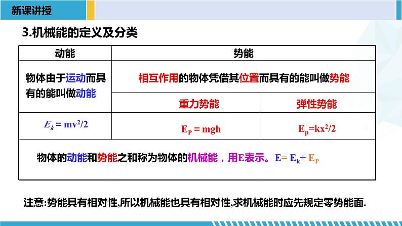 人教版2019必修第二册高一物理同步备课精编优选课件 8.4机械能守恒定律 （课件））08