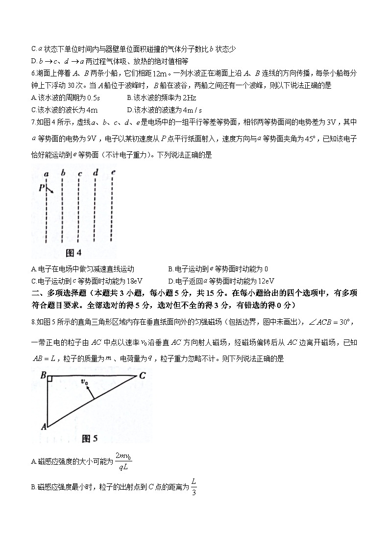 2024届贵州省六校联盟高三下学期实用性联考三模拟预测物理试题第3页