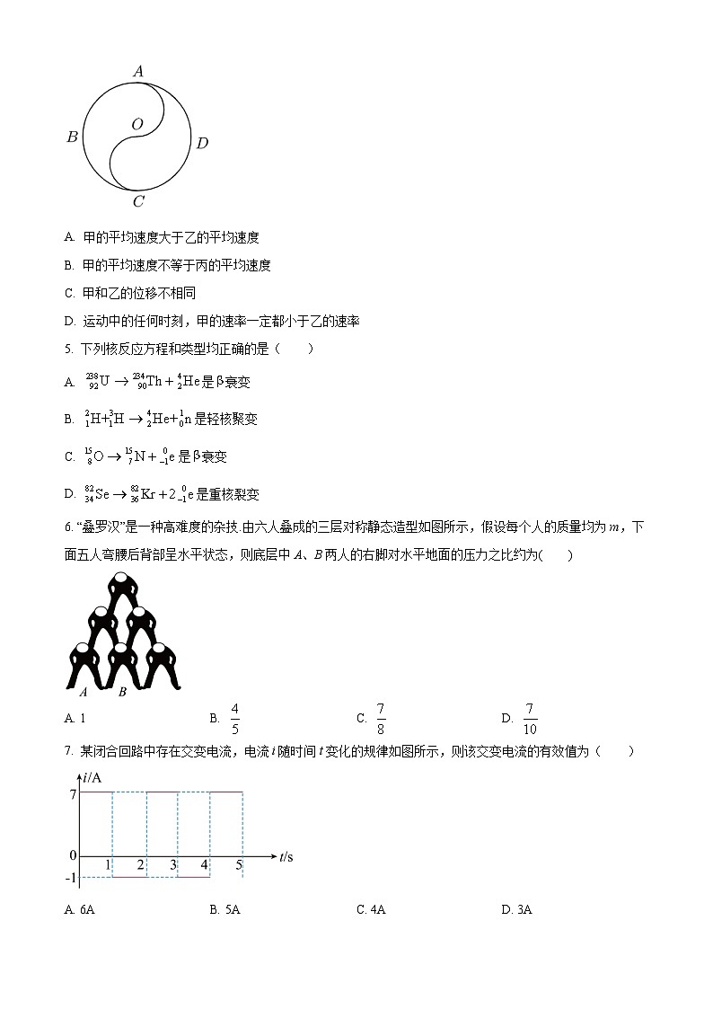 新疆乌鲁木齐市第二十三中学2023-2024学年高三下学期2月月考物理试卷（Word版含解析）第2页
