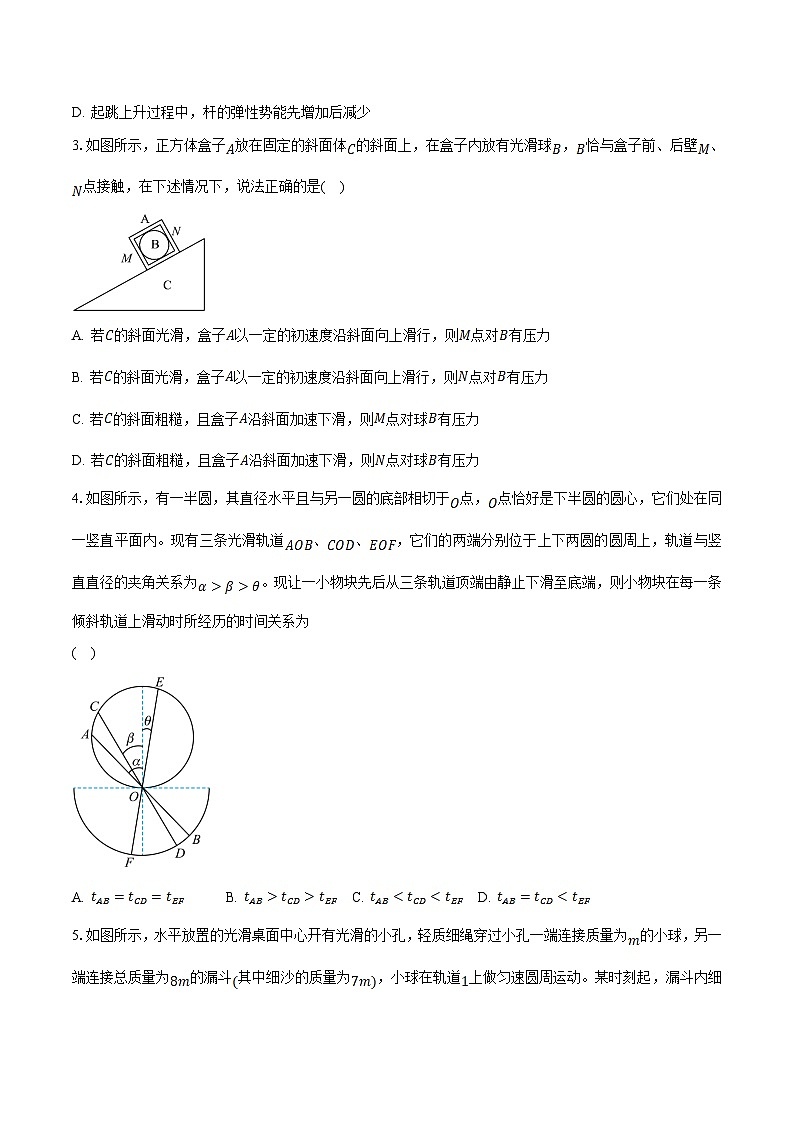 2024届湖南省岳阳市岳阳县高三下学期开学考试物理试题（解析版）第2页
