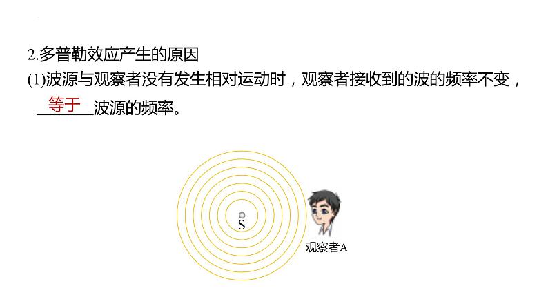 3.4+多普勒效应及其应用+课件-2023-2024学年高二上学期物理鲁科版（2019）选择性必修第一册05