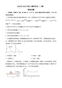 2024安庆高三下学期二模试题物理含解析
