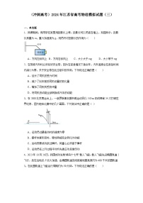 （冲刺高考）2024年江苏省高考物理模拟试题（三）