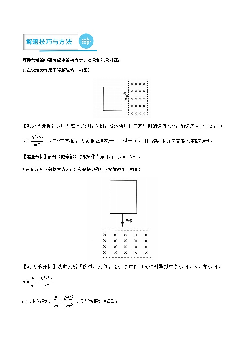 高考物理分题型多维刷题练专题15电磁感应中的动量和能量问题(原卷版+解析)02