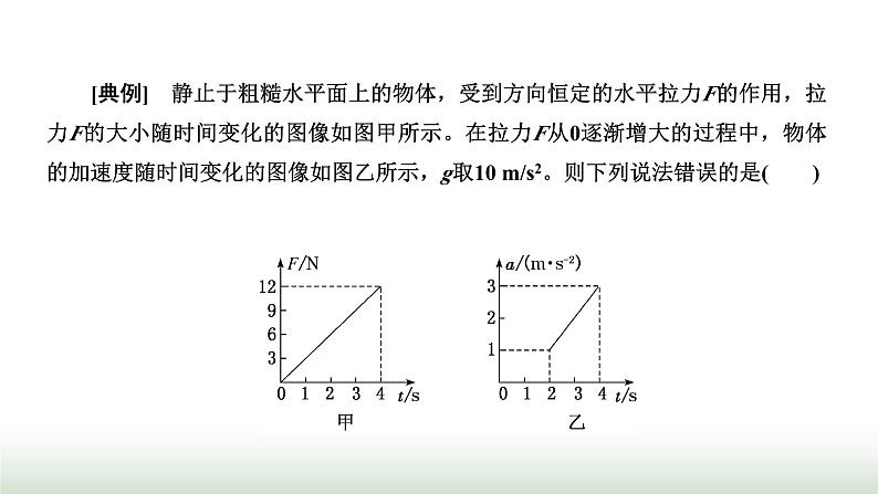 粤教版高中物理必修第一册第四章牛顿运动定律章末小结与素养评价课件06