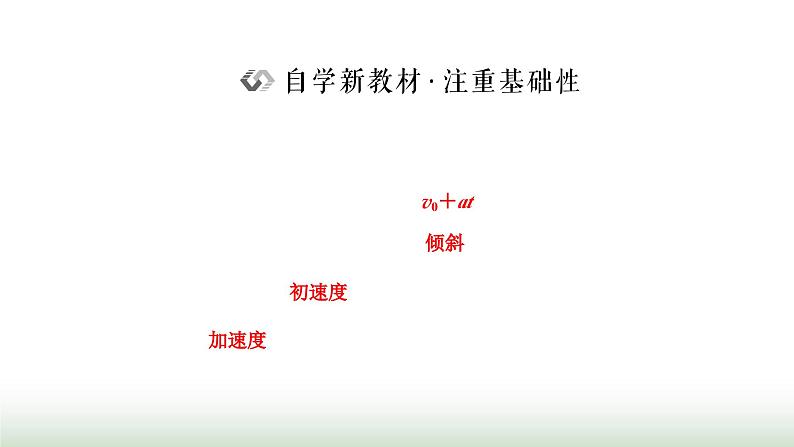 粤教版高中物理必修第一册第二章匀变速直线运动第二节匀变速直线运动的规律课件02