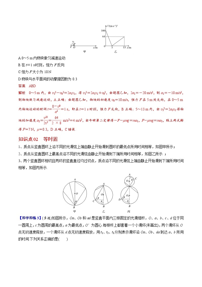 第5课 牛顿运动定律的应用-高一物理同步精品讲义（人教必修第一册 ）03