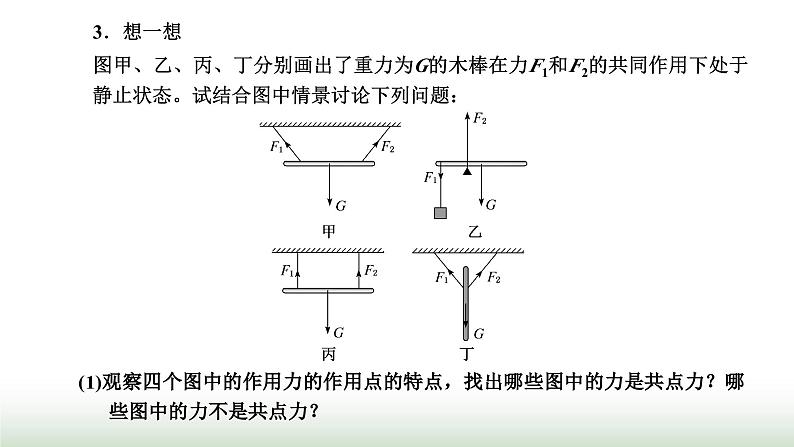 人教版高中物理必修第一册第三章相互作用力第五节共点力的平衡课件第3页