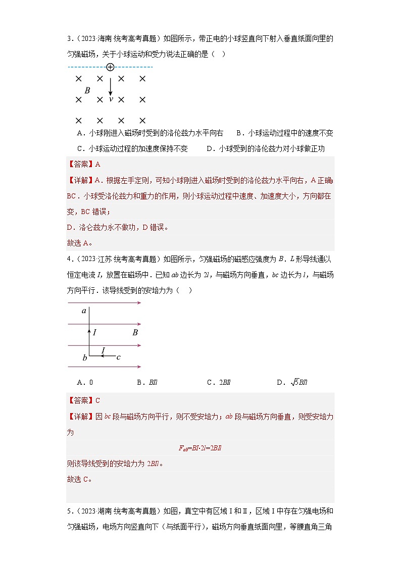 专题09 磁场 (解析版)第3页