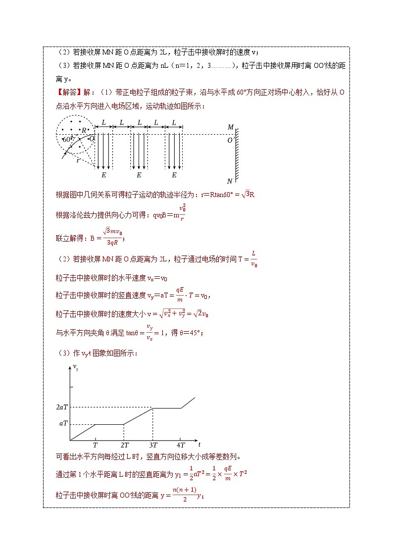 大题精练05 带电粒子（带电体）在复合场中的运动问题——2024年高考物理题型突破限时精练03