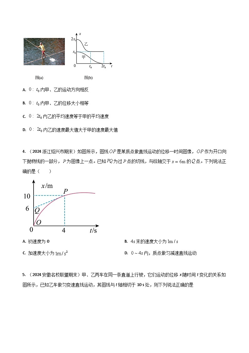 精练2运动图像（原卷版）第2页