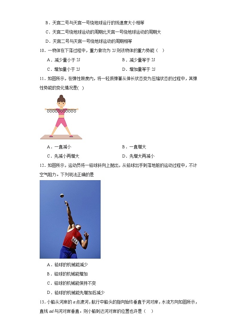 2023年河北省普通高中学业水平12月会考物理试题（含解析）03