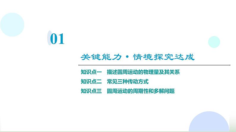 人教版高中物理必修二第6章1圆周运动课件第3页