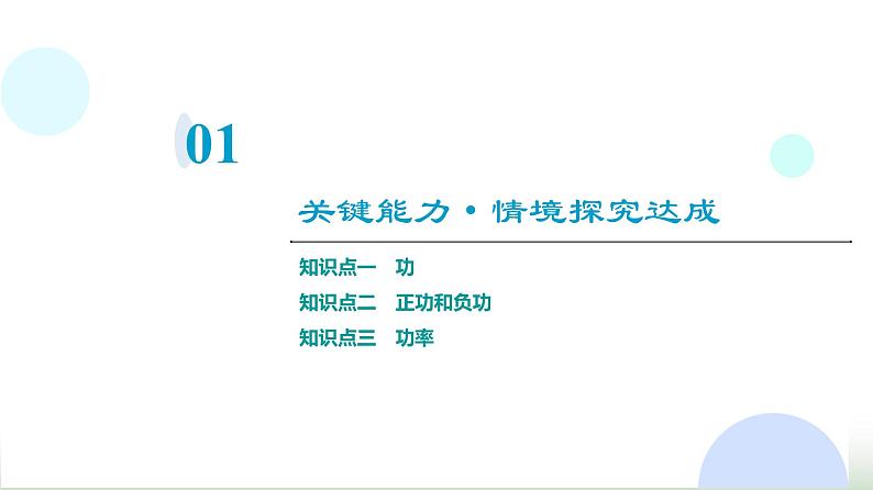 人教版高中物理必修二第8章1功与功率课件第3页