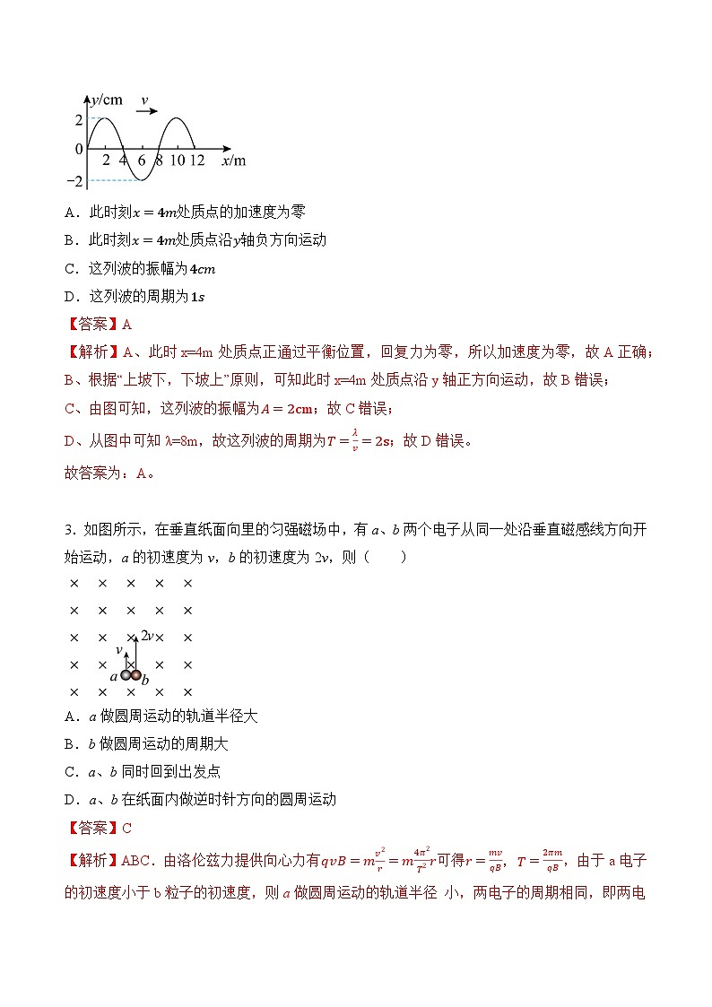 2024年高考第二次模拟考试：物理（辽宁卷）（解析版）第2页