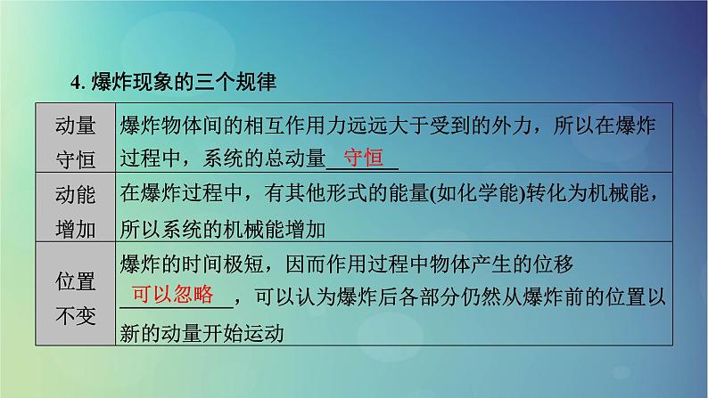 2025高考物理一轮总复习第7章动量和动量守恒定律第19讲动量守恒定律及其应用课件第8页