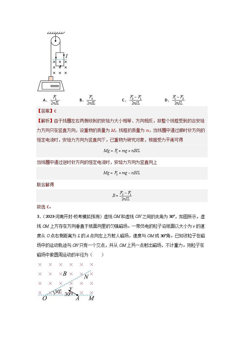重难点10 磁场-2024年高考物理【热点·重点·难点】专练（新高考专用）03