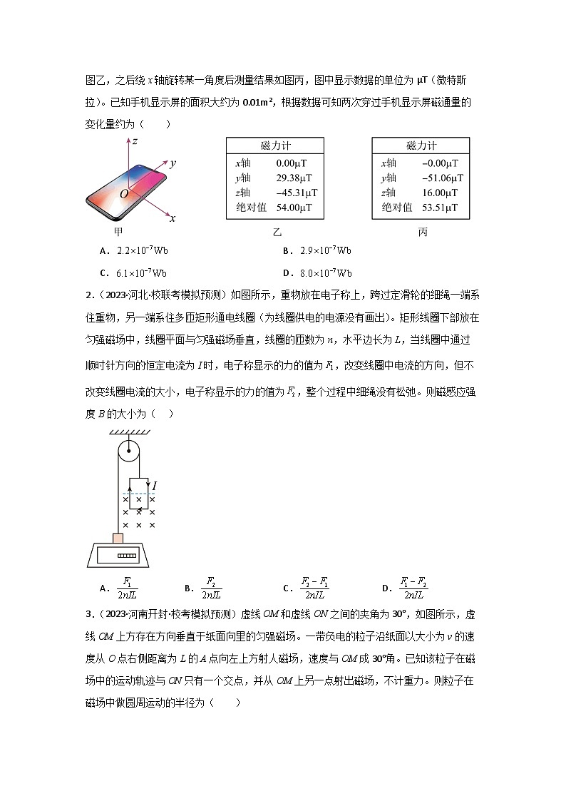 重难点10 磁场-2024年高考物理【热点·重点·难点】专练（新高考专用）02