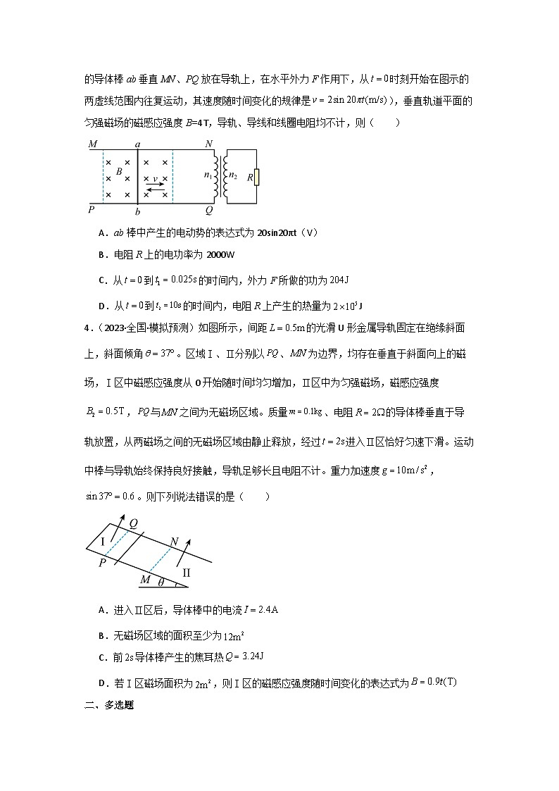 重难点12 电磁感应-2024年高考物理【热点·重点·难点】专练（新高考专用）03
