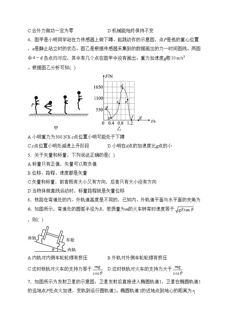 迪庆藏族自治州民族中学2022-2023学年高二下学期3月月考物理试卷(含答案)第2页