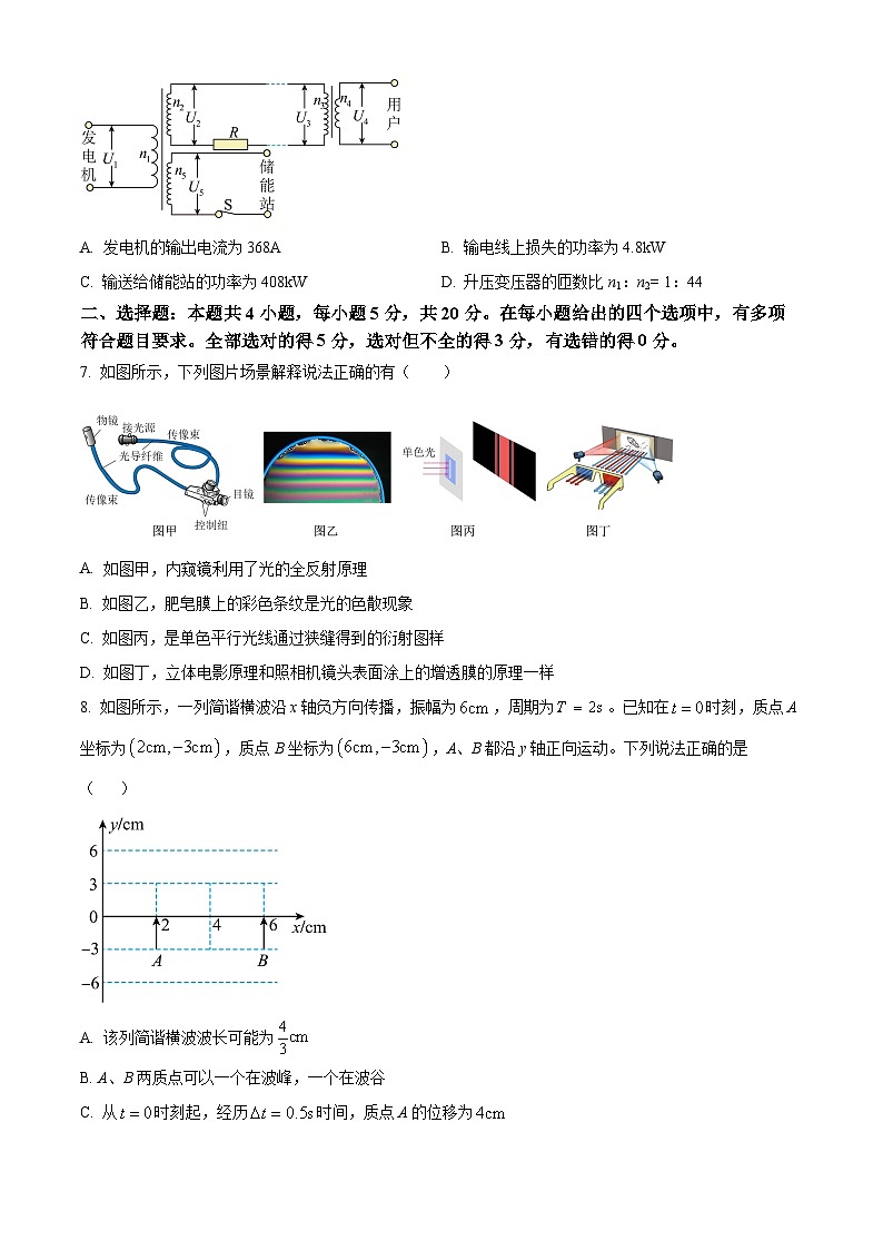 2024届湖南省衡阳市第八中学高三下学期模拟预测物理试题（原卷版+解析版）03