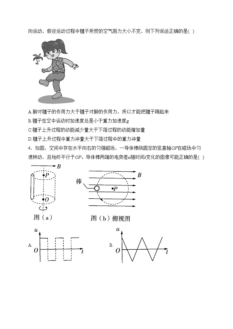 丰城市第九中学2023-2024学年高二下学期4月第一次段考物理试卷(含答案)第2页
