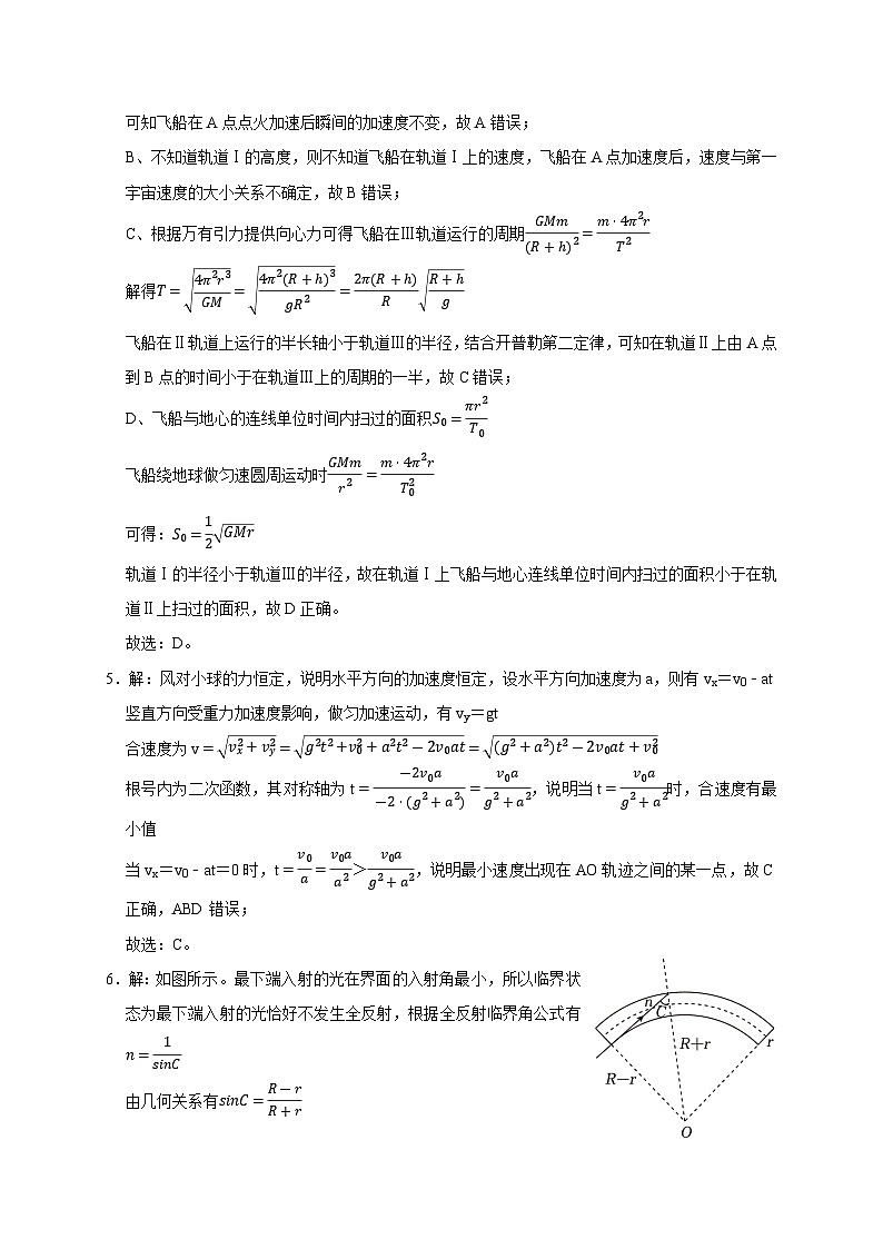 江苏省连云港高级中学2023-2024学年高三下学期4月期中物理试题02