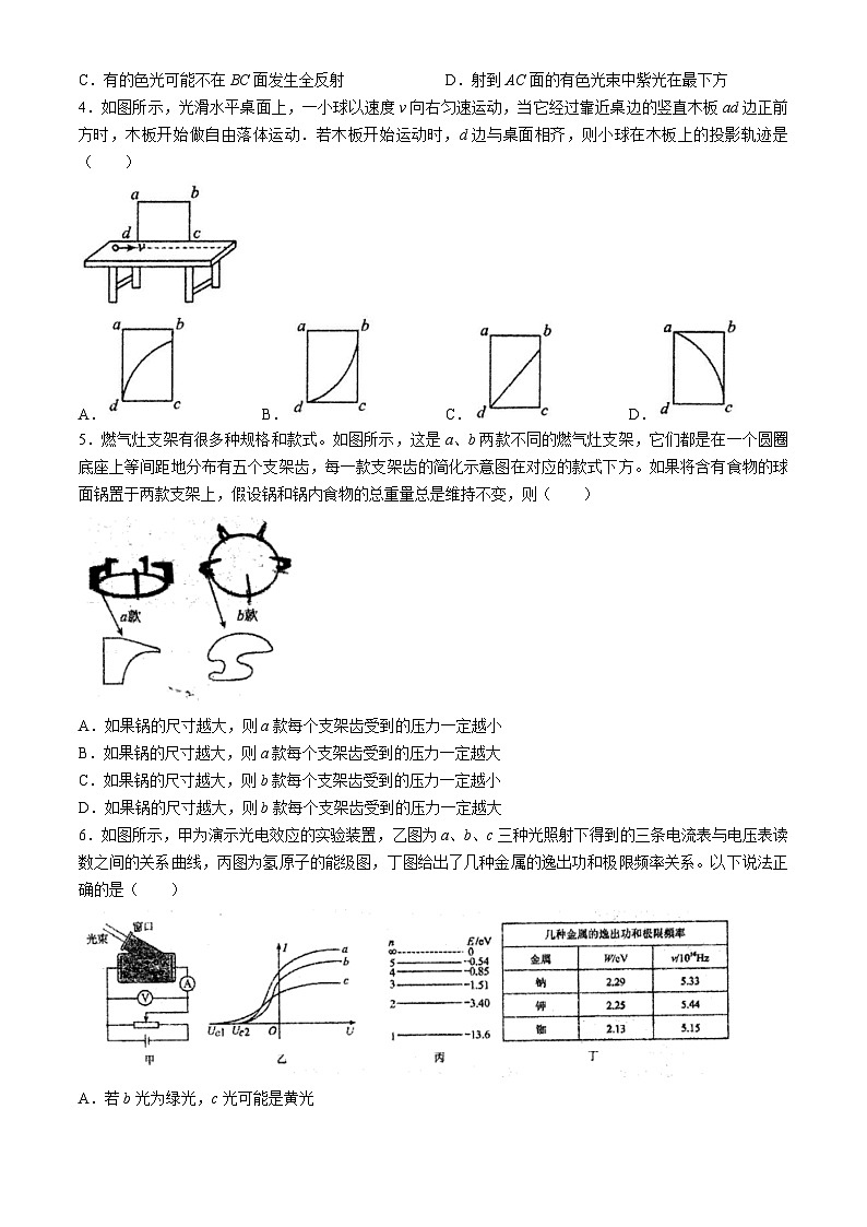 2024江苏省姜堰中学高三下学期2.5模试题物理含答案第2页