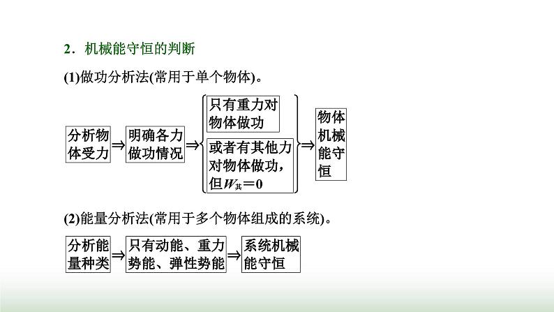 粤教版高中物理必修第二册第四章机械能及其守恒定律第五节机械能守恒定律课件08