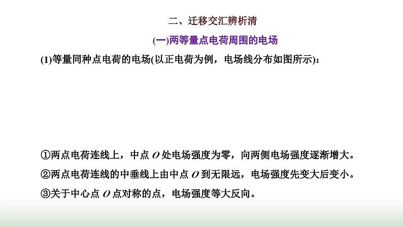 粤教版高中物理必修第三册第一章静电场的描述章末小结与素养评价课件04