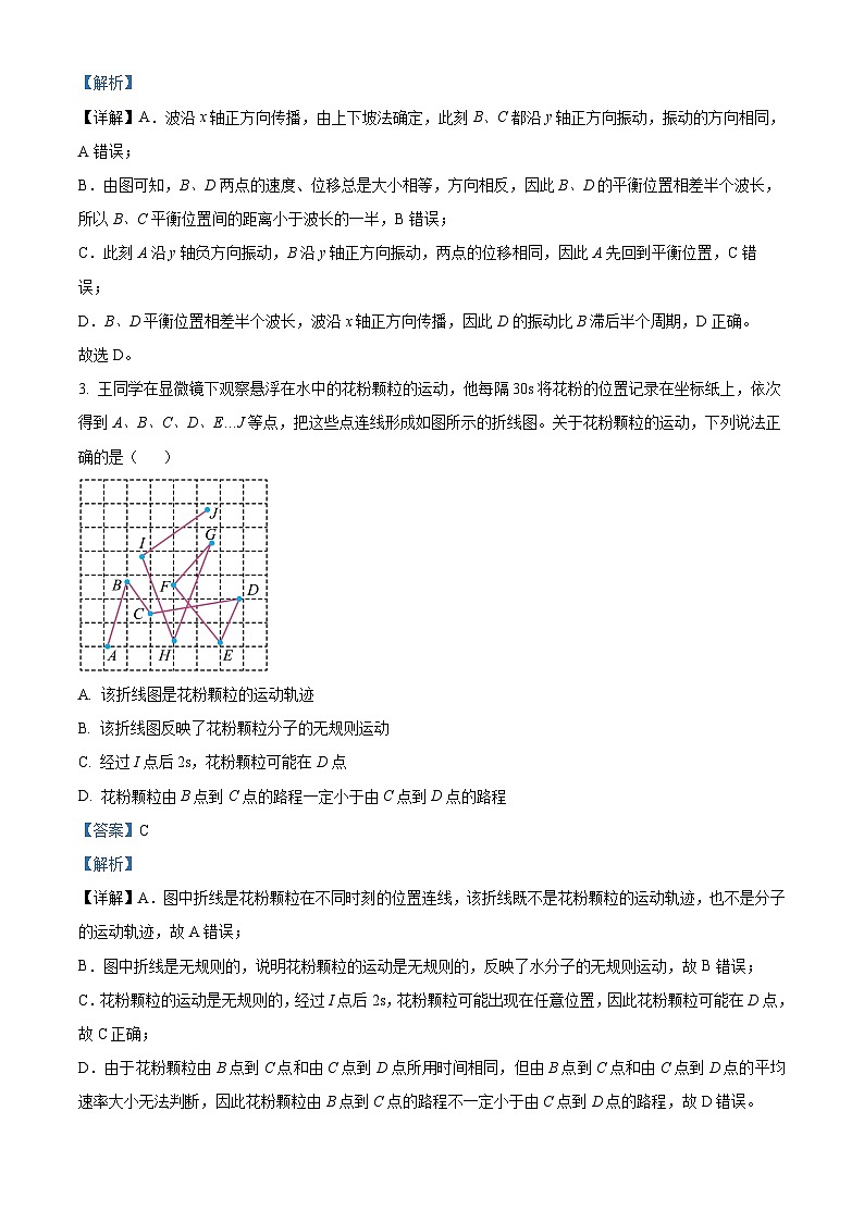 河北省邢台市2023-2024学年高二下学期期中考试物理试卷（原卷版+解析版）02
