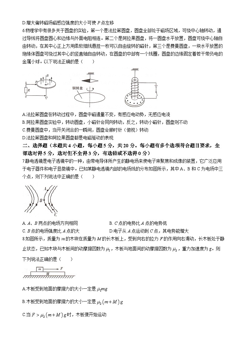 2024湖南名校联考联合体高三下学期高考考前仿真联考试题物理含解析第3页