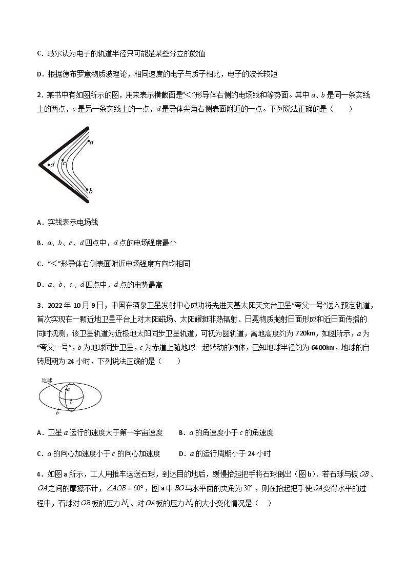 黄金卷03-【赢在高考·黄金8卷】备战2023年高考物理模拟卷（湖南专用）（原卷版）第2页