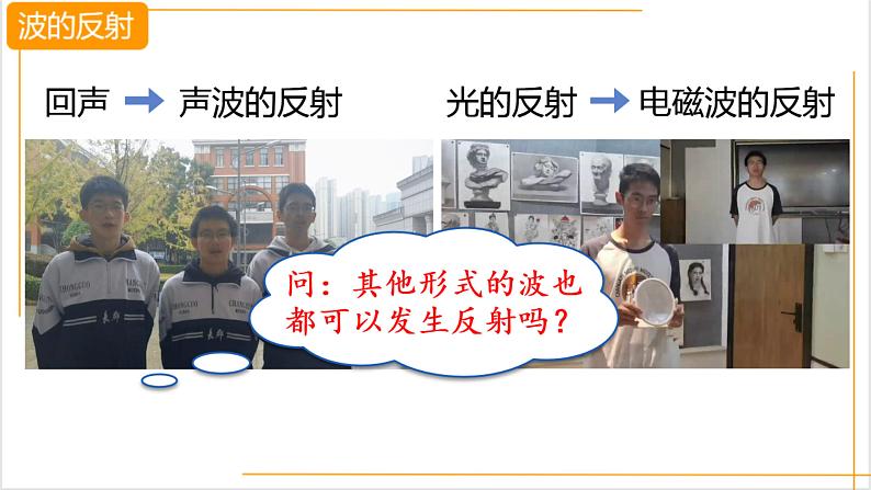 3.3波的反射、折射和衍射+课件-2023-2024学年高二上学期物理人教版（2019）选择性必修第一册第2页