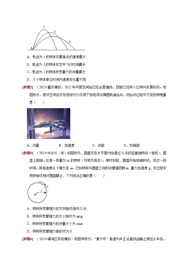 2024年高考物理一轮考点复习精讲精练(全国通用)第15讲　动量动量守恒定律(原卷版+解析)02