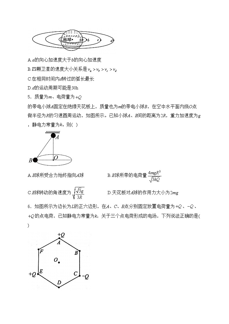 贵州省贵阳市七校2022-2023学年高一下学期5月联考物理试卷(含答案)第2页