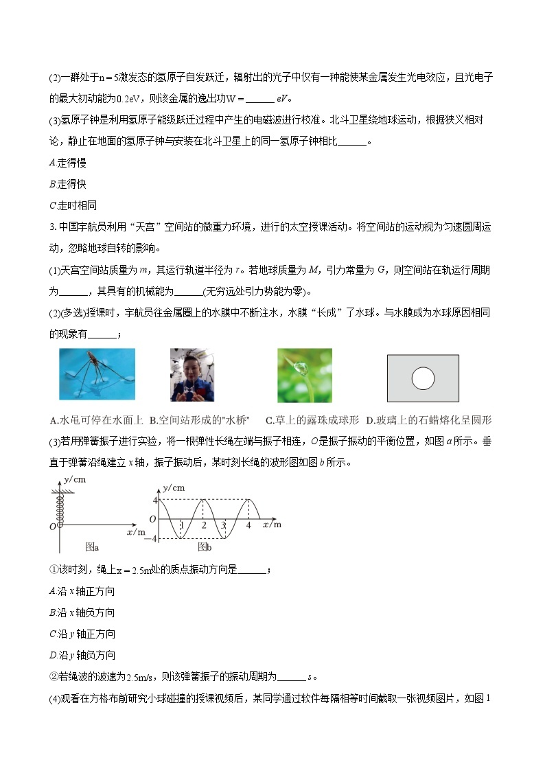 2024年上海市普陀区高考物理二模试卷(含详细答案解析)02