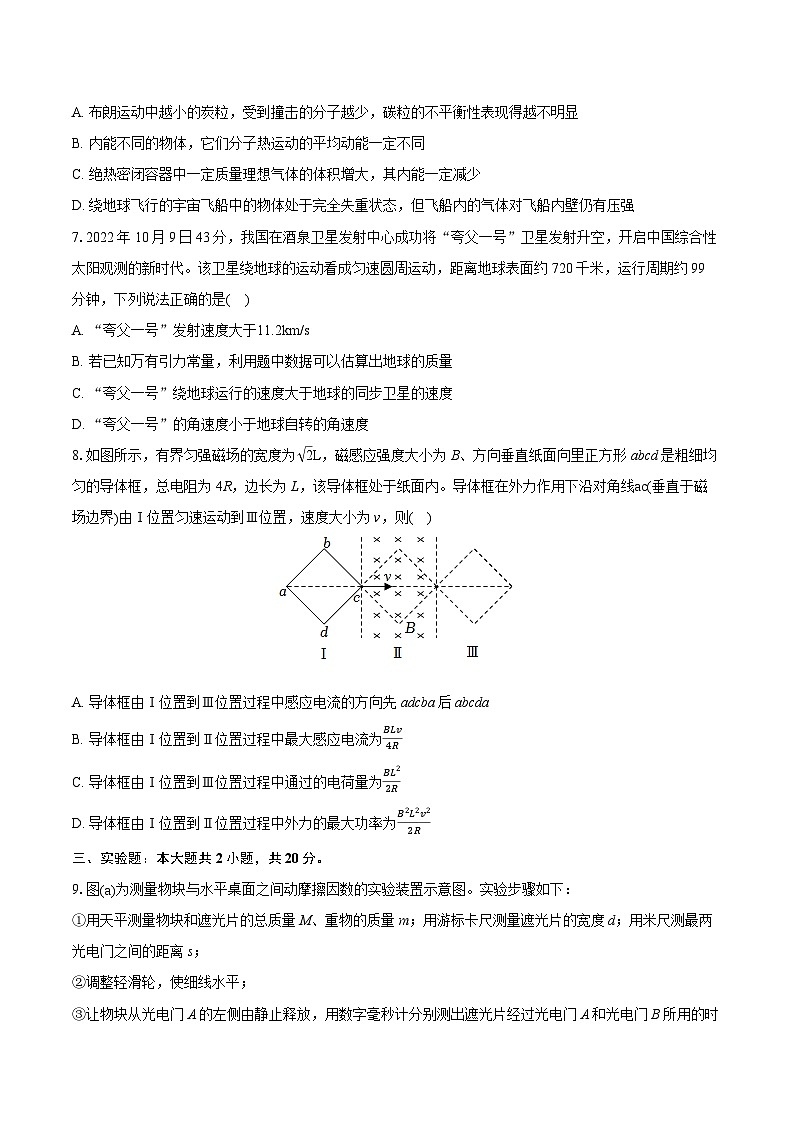 2024年天津市高考物理模拟试卷（六）(含详细答案解析)03