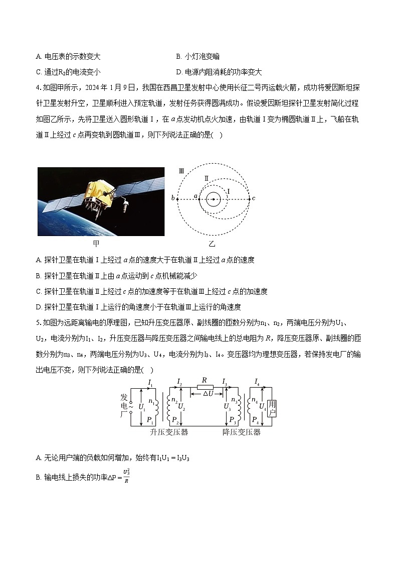 2024年天津市高考物理模拟试卷（四）（等级性）(含详细答案解析)第2页