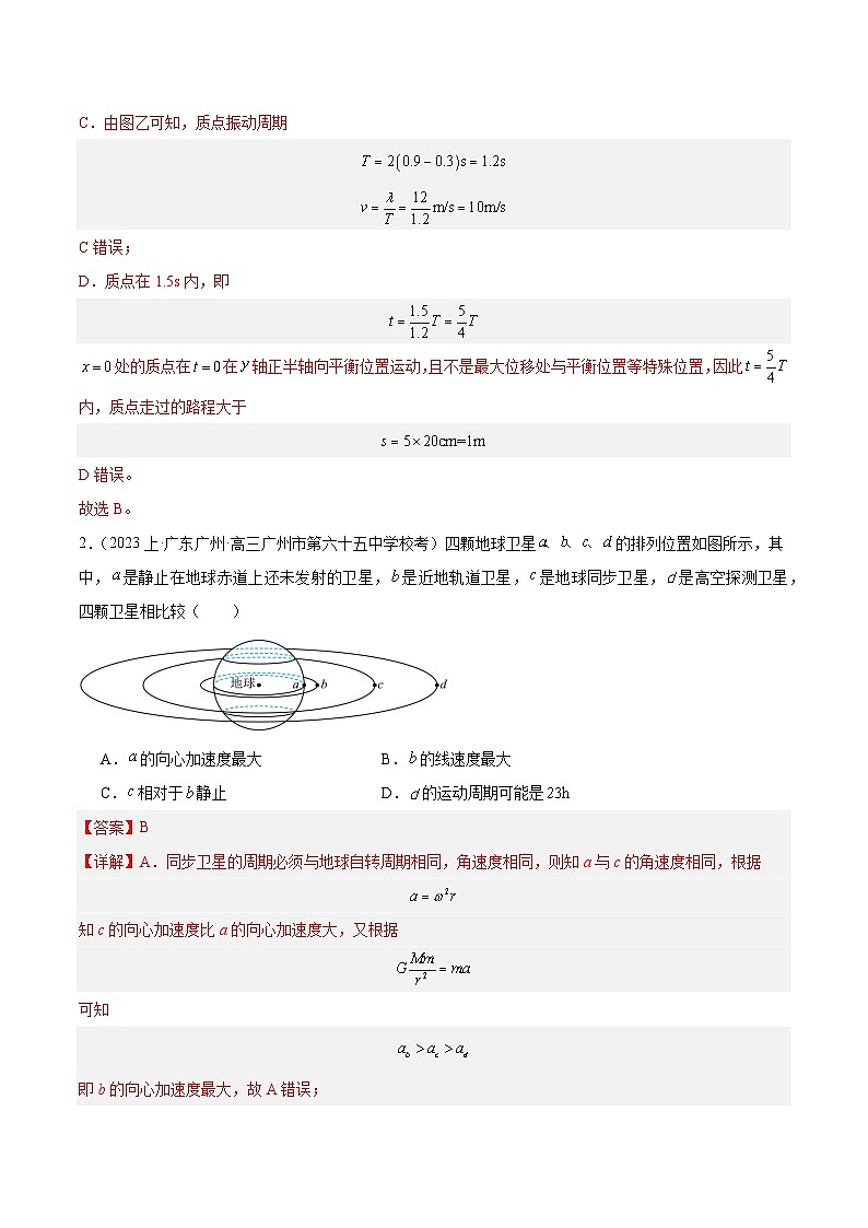 黄金卷06-【赢在高考·黄金8卷】备战2024年高考物理模拟卷（广东卷专用）（解析版）第2页