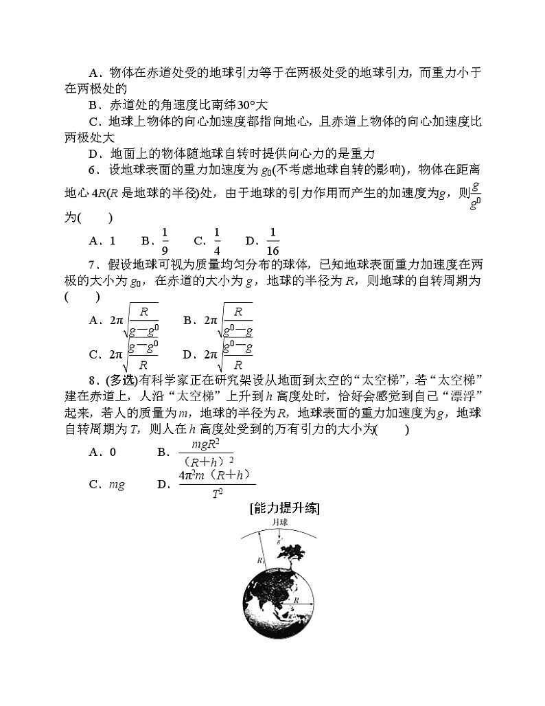 【分层作业】人教版物理必修第二册 7.2《万有引力定律》练习（含答案解析）02