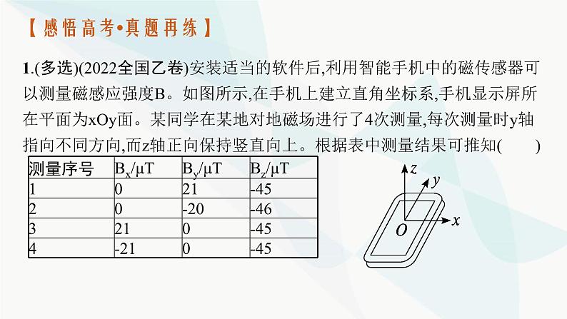 新教材高考物理二轮复习专题3电场与磁场第2讲磁场带电粒子在磁场中的运动课件04