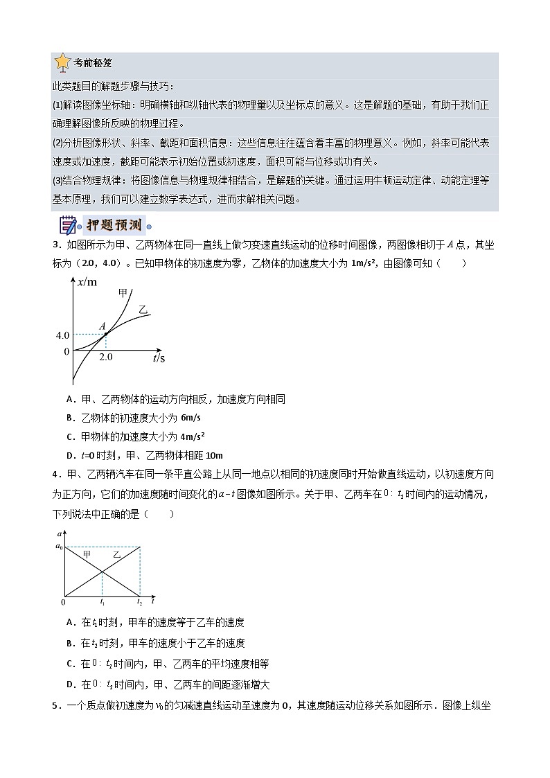 2024年高考终极押题猜想：物理（新高考通用）（原卷版）第3页