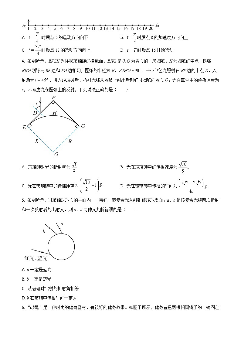 河南省南阳市方城县第一高级中学2023-2024学年高二下学期期中第四次模拟物理试卷（原卷版）第2页