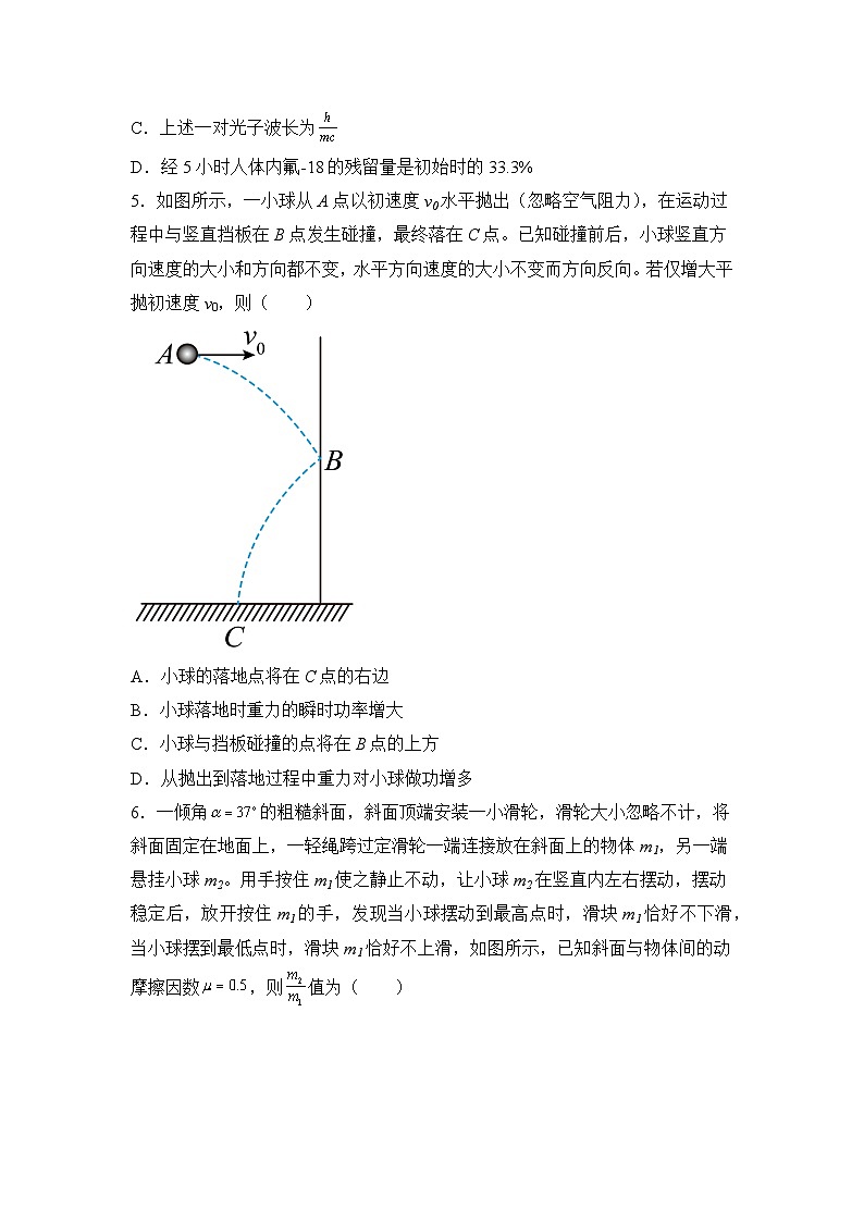 湖南省衡阳市衡阳县第四中学2023-2024学年高三下学期4月月考物理试题第3页