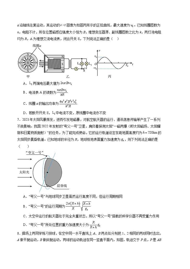 2024年高考押题预测卷—物理（江苏卷03）（考试版）第3页